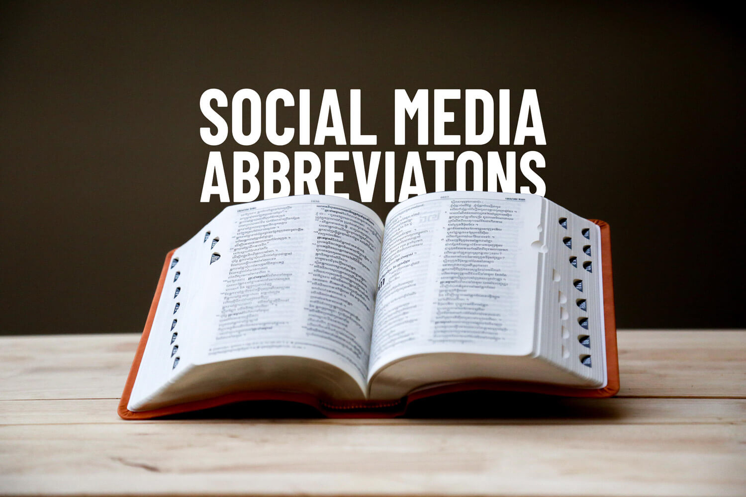 101 Social Media Acronyms and Abbreviations With Definitions – StyleCaster